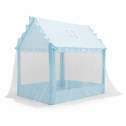 Aga4Kids Namiot do zabawy dla dzieci Mały domek niebieski