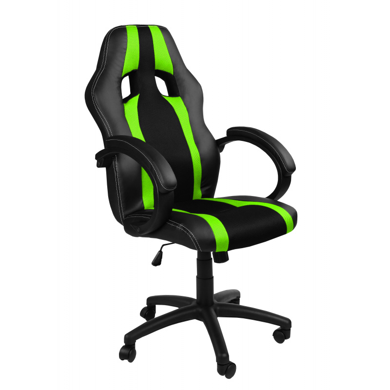 Fotel gamingowy Aga MR2060 czarno - zielone