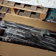 Aga 2x Ogrodowy leżak regulowany z daszkiem Czarny 6DAZ466 - II. JAKOŚĆ