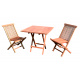 Linder Exclusiv Zestaw teakowy TEAK BALKON SET TH023 - wyprzedaż Magda