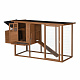 Aga KURNIK Z WYBIEGIEM DREWNIANY DLA 4-6 KUR 198x75x103 cm