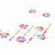 Aga4Kids Samoprzylepne cyrkonie DS8113AX