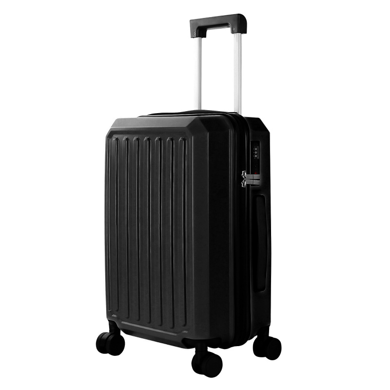 Aga Travel Walizka podróżna 77x48x30 cm Czarna 2CZ037 - II. JAKOŚĆ