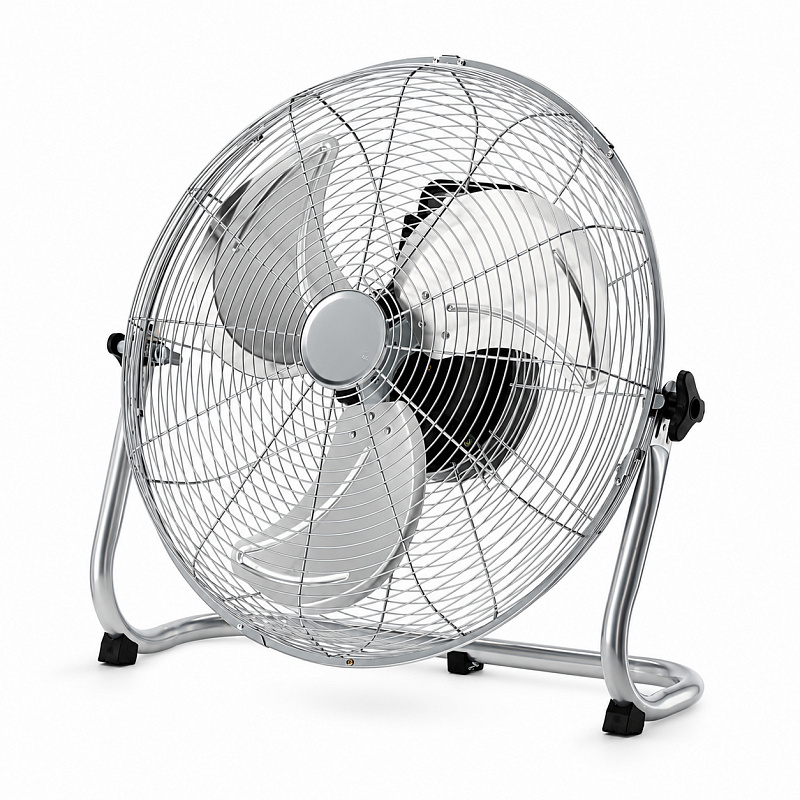 Aga Wentylator podłogowy 50 cm Srebrny 6DAZ530 - II. JAKOŚĆ