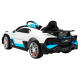 Bugatti Divo Autko na akumulator dla dzieci Biały + Pilot + EVA + Wolny Start + LED MP3