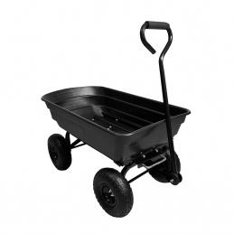 Aga Składany Wózek transportowy MR4614 Czarny