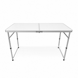 Aga Składany stolik kempingowy 120x60x53/62/70 cm - 6DAZ144 - II. JAKOŚĆ