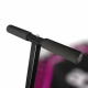 Aga FITNESS Trampolina 130 cm Różowa + uchwyt