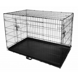 Aga KLATKA METALOWA DLA ZWIERZĄT 123,5x76x83 cm