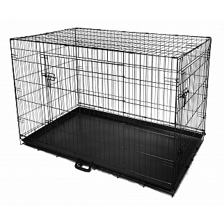 Aga KLATKA METALOWA DLA ZWIERZĄT 123,5x76x83 cm