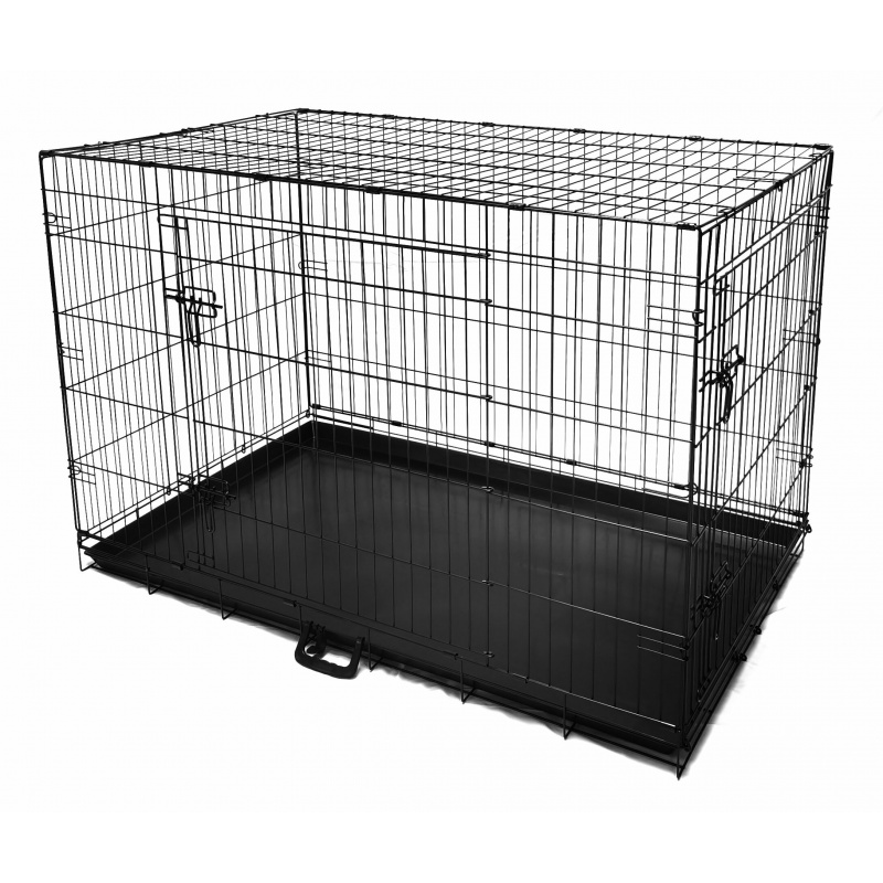 Aga KLATKA METALOWA DLA ZWIERZĄT 123,5x76x83 cm