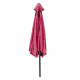 Linder Exclusiv Przechylany parasol 250 cm Ciemno czerwony 