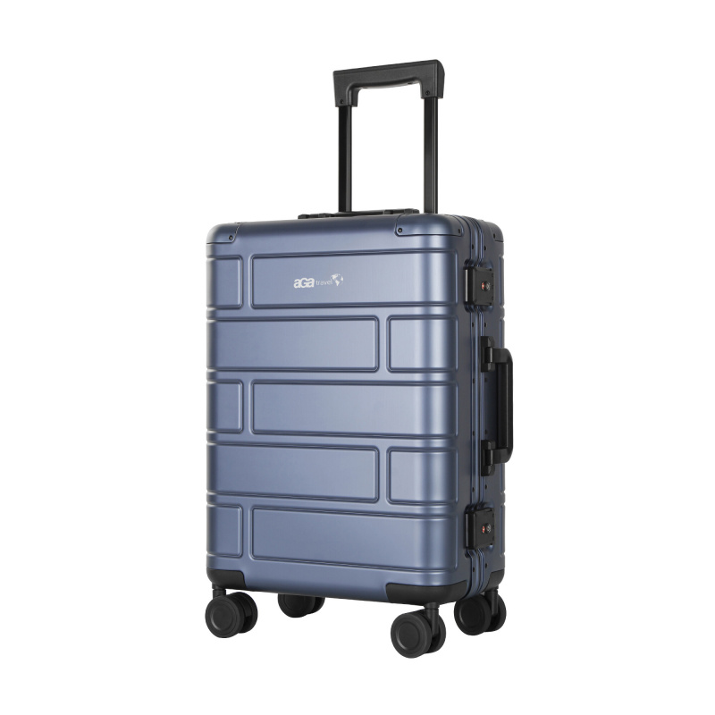 Aga Travel Walizka podróżna MR4678 Granatowa