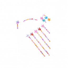 Aga4Kids Samoprzylepne cyrkonie DS8113AW