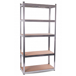 Aga Metalowy regał 180x90x40 cm 5 półek