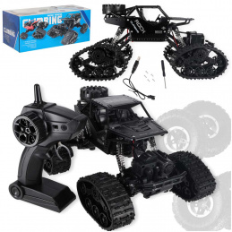Samochód RC Rock Crawler 4x4 LHC012 auto 2w1 czarny