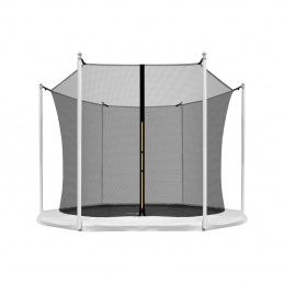 Aga siatka wewnętrzna 180 cm na 6 słupków Czarna