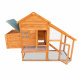 Aga KURNIK Z WYBIEGIEM DREWNIANY DLA 4-6 KUR 173x66x120 cm
