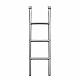 Aga Prostokątna trampolina 244x335 cm Czarna/Żółta - II. JAKOŚĆ