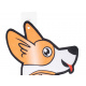 Gra na rzepy dart bezpieczne rzutki tarcza corgi