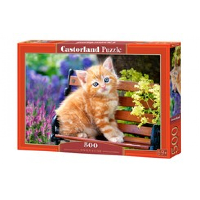 Puzzle 500 el. Ginger Kitten uniwersalny
