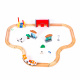 Aga4Kids KOLEJKA DREWNIANA DLA DZIECI DS5647