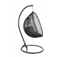 Aga Fotel wiszący ORTA Black -Dark Grey