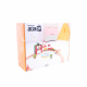 Aga4Kids KOLEJKA DREWNIANA DLA DZIECI DS5645