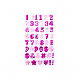 Aga4Kids Samoprzylepne cyfry DS8101RC