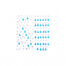 Aga4Kids Samoprzylepne cyrkonie DS8111-O