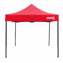 Aga Namiot handlowy bez bocznych ścianek 3×3 m Jasno czerwony