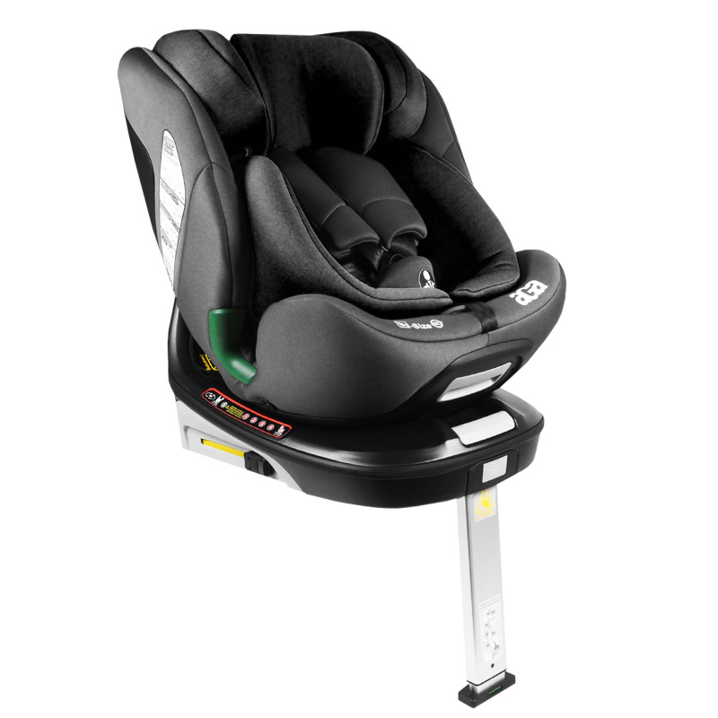 Aga FOTELIK SAMOCHODOWY i-Size 360° 0-36 kg DS1824 Czarny