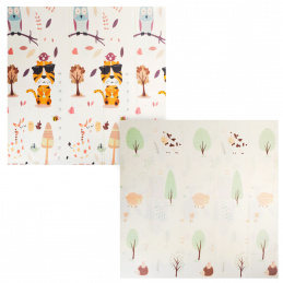 Aga4Kids Dwustronna mata piankowa dla dzieci 200x180 cm DS3009