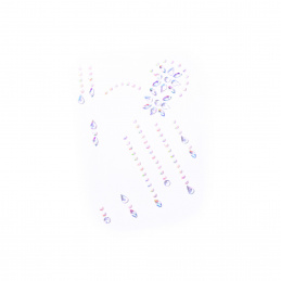 Aga4Kids Samoprzylepne cyrkonie DS8113BR