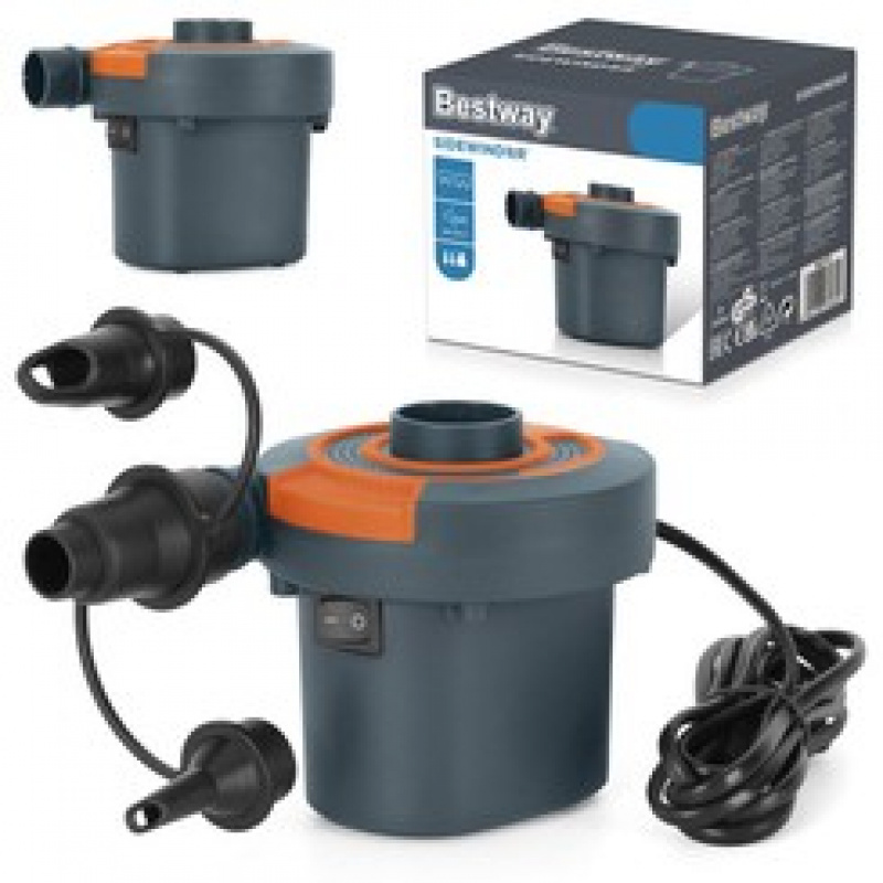Bestway Pompka elektryczna 220-240V końcówki 62139 uniwersalny