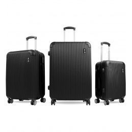 Aga Travel Zestaw walizek podróżnych MR4652 Czerny