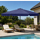 Linder Exclusiv Parasol 400 cm Niebieski
