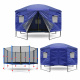 Aga Namiot na trampoline 366 cm (12 ft) Niebieski