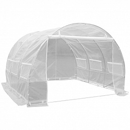 Aga Szklarnia ogrodowa tunel 3x3x2 m Przezroczysty Aga Szklarnia ogrodowa tunel 3x3x2 m Przezroczysty