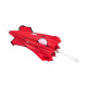 Aga PARASOL Z WZOREM 50 cm Czerwony