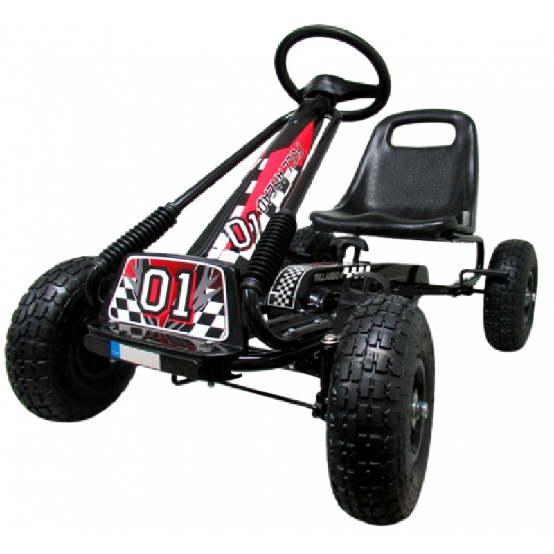 Gokart G1 czarny, gokarty dziecięce