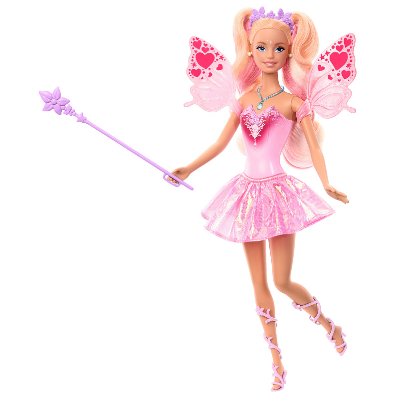 Barbie Wróżka z kolorową przemianą JCP76