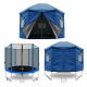 Aga Namiot na trampoline 250 cm (8 ft) Niebieski