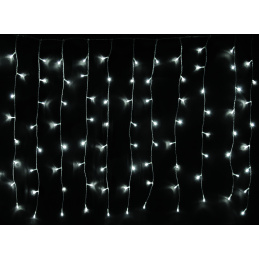 Linder Exclusiv Christmas Light Rain 160 LED zimna biel