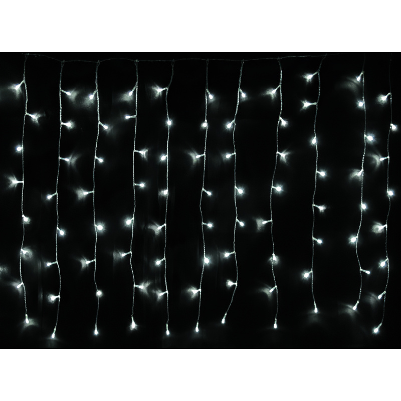 Linder Exclusiv Christmas Light Rain 160 LED zimna biel