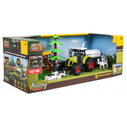 Zestaw Farmerski z Traktorem