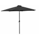Linder Exclusiv Knick parasol 300 cm Light Grey