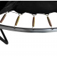 Aga SPORT EXCLUSIVE Trampolina 180 cm Czarna + siatka zabezpieczająca
