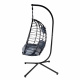 Aga Aga Fotel wiszący ORTA MR4259 Black - Grey MR4259 