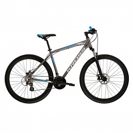 KROSS Męski rower górski HEXAGON 3.0 27,5" Szary 6SAF046 - II. JAKOŚĆ